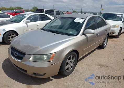 2006 Hyundai Sonata Gls V6/Lx V6 z USA, uszkodzony, nr VIN 5NPEU46F56H148606